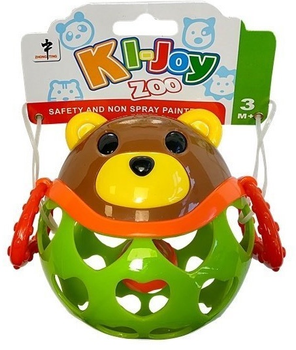 Брязкальце-прорізувач LEAN Toys Ведмедик Тедді 5420 (5905884453865)