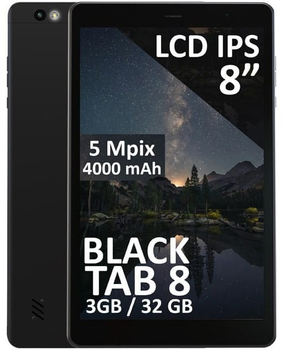 Планшет Blow BlackTAB8 4G 3/32GB Black (79-071#)