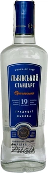 Горілка Львівський стандарт Оригінальна 0.5 л 40% (4820050236282)