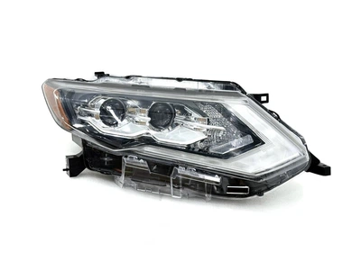 Правая фара Full LED 2 линзы ХРОМ для Nissan Rogue 32 2017-2020 для Nissan X-Trail 32 / Rogue 2017-2020 (9012)