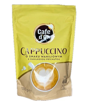 Капучіно Cafe d'Or зі смаком ванілі 130 г
