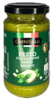 Соус Песто GustoBello Pesto z Bazylii з зеленим базиліком 190 г