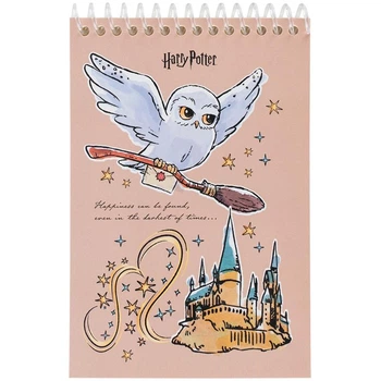 Блокнот А6 48 арк спіраль без лініювання Harry Potter (HP25-196)