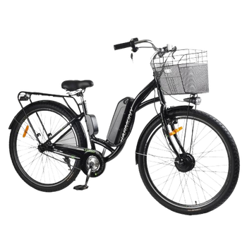Corso Harmony 28" HR-28602: Міський електровелосипед з кошиком, фарою та сигналом, 350W