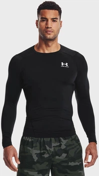 Лонгслив UA HG Armour Comp LS черный Мужчины XXXL