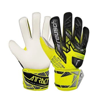 Вратарские перчатки детские Reusch Attrakt Solid Junior 5572515-2014, Салатовый, Размер (EU) - 6.5