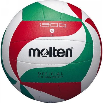 М'яч волейбольний MOLTEN No5 V5M1500, Зелений, Розмір (EU) — 5