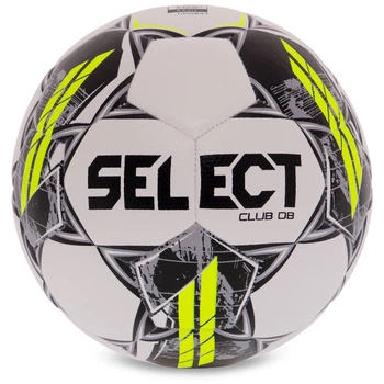 Мяч футбольный SELECT CLUB DB Basic V23, Серый, Размер (EU) - 5