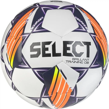 М'яч футбольний Select BRILLANT TRAINING DB v24 білий, фіолетовий Унісекс 4