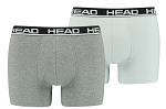 Трусы-боксеры Head BASIC BOXER 2P серый, светло-серый Мужчины L