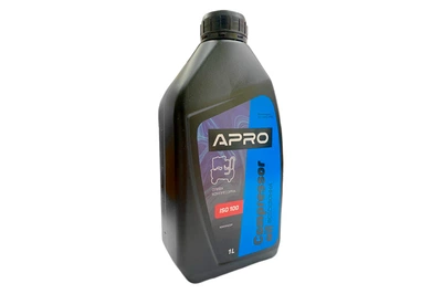 Масло компресорне Apro 1л мастило для компресорів автомобільне масло для захисту та роботи (D-IT_22-C)