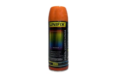 Эмаль универсальная в баллончике Unifix 400мл RAL 2004 оранжевая