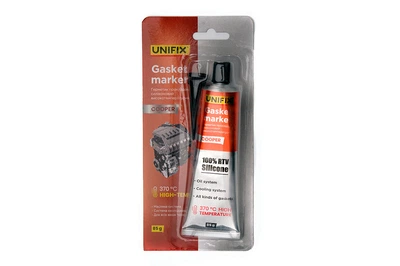 Герметик прокладок Unifix 85г x 370°С медный (940014)