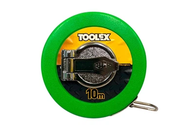 Рулетка Toolex 10м x 13мм бобина стекловолокно (11R0110)