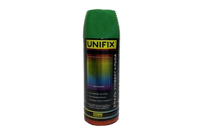 Эмаль универсальная Unifix 400мл зелено-мятовая для покраски металла и дерева краска для внутренних и наружных работ (DR-P_33IT)