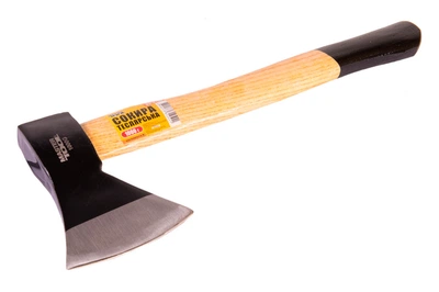 Топор Mastertool 1000 г с деревянной ручкой для рубки и колки древесины сокира для дачи (IT-DR_11N)