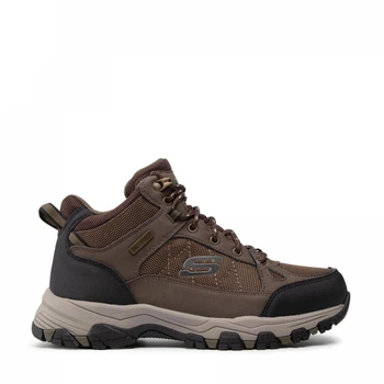 Чоловічі черевики Skechers Selmen Melano Chocolate 45 Коричневий 204477-CHOC