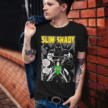 Футболка унісекс Eminem (Slim Shaddy) L чорний