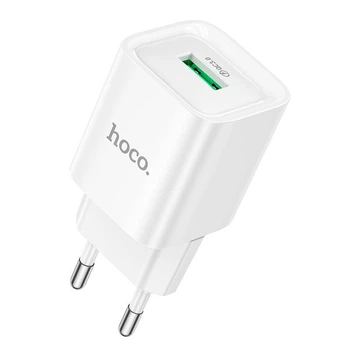 Адаптер сетевой HOCO Charm single port QC charger C145A |1USB, 3A, QC3.0| 5125712