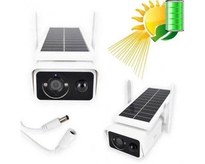 Уличная WIFI камера видеонаблюдения Solar ABQ-Q1 Full HD солнечное питание обнаружение движения