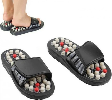 Массажные тапочки Massage Slipper дышащий текстиль массажные элементы