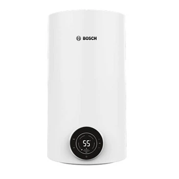 Водонагрівач електричний BOSCH круглий Tronic 4000T, 50л, 1,5кВт, сухий тен, вертикальний монтаж, електр. кер-ння, B, білий (7736507576)