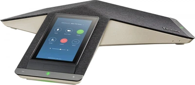 Poly SIP-конференц телефон Trio C60, 3 x Omni Mic, радіус дії 6,1 м, RJ45, USB-A, Micro USB, Bluetooth 4.2, WiFi, PoE, сірий