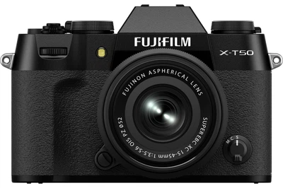 Цифрова фотокамера Fujifilm X-T50 + XC 15-45mm F3.5-5.6 Kit Black (16828741)