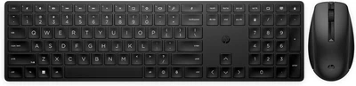 HP Комплект клавіатура та миша НР 650, WL, EN/UK, чорний