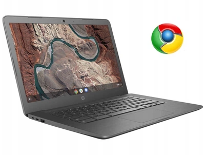 Ультрабук Б-класс HP Chromebook 14 G5 / 14" (1920x1080) IPS / Intel Celeron N3450 (4 ядра по 1.1 - 2.2 GHz) / 8 GB DDR4 / 64 GB eMMC / Intel HD Graphics 500 / WebCam / ChromeOS б/у