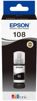 Контейнер c чернилами Epson 108 EcoTank l8050/l18050 black c13t09c14a