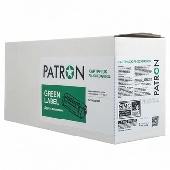Картридж Patron Green Samsung scx-d4200a, Black, scx-4200/4220, (pn-scxd4200gl)