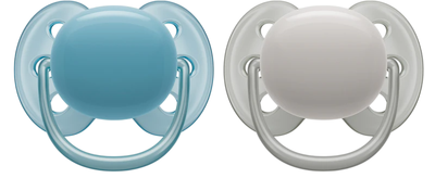 Smoczek Philips Avent Ultra Soft 6-18 m neutral SCF091/17 2 szt (8720689016551)