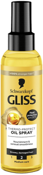 Olejek do włosów Gliss Thermo Protect regenerujacy 150 ml (9000101732436)