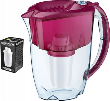 Dzbanek Aquaphor Prestige Wisnia + wkład A5