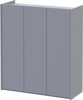 Тумба для обуви Doros Кассель 3 ДСП 97х40х110 см Серый (41516225)