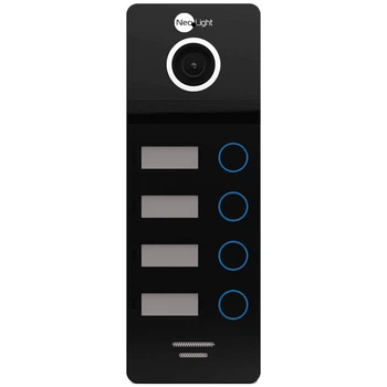 Виклична відеопанель NeoLight MEGA/4 FHD Black