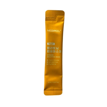 Осветляющая витаминно-коллагеновая маска-пленка Medi-Peel Vegan Vitamin Collagen Wrapping Mask 4 мл