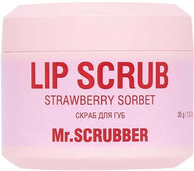 Скраб для губ Mr.Scrubber Lip Scrub Strawberry Sorbet с ароматом клубничного сорбета 35 г (4823109704244)