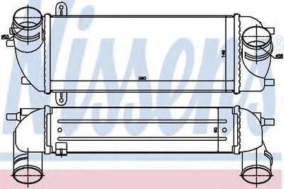 Интеркулер HYUNDAI SANTA FE (CM) (06-) (выр-во Nissens) Nissens (96559)