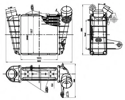 Интеркулер NRF (30842)