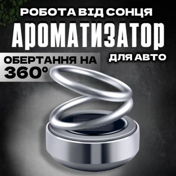 Автомобильный многоразовый ароматизатор кольца пахнючка для авто парфюм в машину на торпеду пахучка Серый