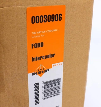 Интеркулер NRF 30906 Ford Focus, Kuga, Mondeo, C-Max, S-Max 1352448, 1420158, 1421281