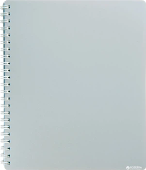 Тетрадь Buromax Classic B5 в клетку 80 листов Серая (BM.2419-009)