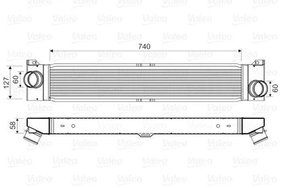 Інтеркулер Valeo (818569)