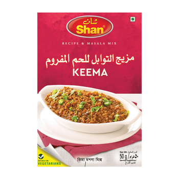 Смесь специй для фарша Keema 50г Shan 788821033147