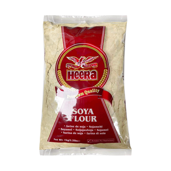 Мука соевая Soya Flour 1кг Heera 5031416370178