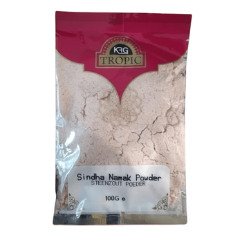 Белая каменная соль White Rock Salt Powder (Sindha Namak) 100г KRG 8717853172816