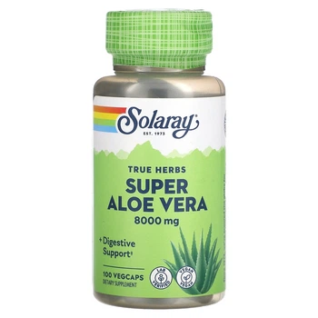 Супер Алое вера 8000 мг Super Aloe Vera Solaray 100 капсул