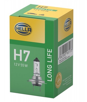 Автомобільна лампа Hella Long Life H7 12 В 55 Вт (8GH007157201)